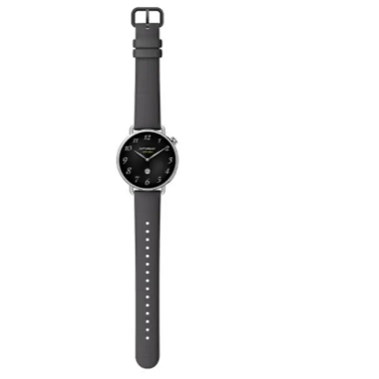 Correa de fluorocaucho para Xiaomi Watch S4 41mm, color negro 5
