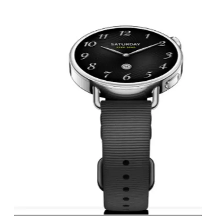 Correa de fluorocaucho para Xiaomi Watch S4 41mm, color negro 2