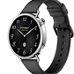 Correa de fluorocaucho para Xiaomi Watch S4 41mm, color negro - Miniatura 3