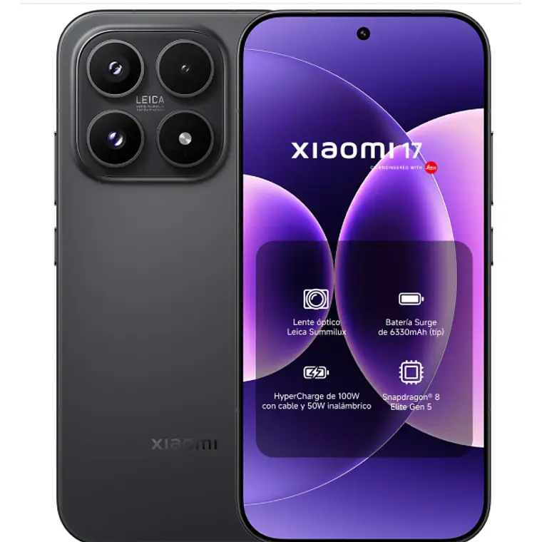 Smartphone Xiaomi 17T -Android - 256 GB - Violet - Touch  1