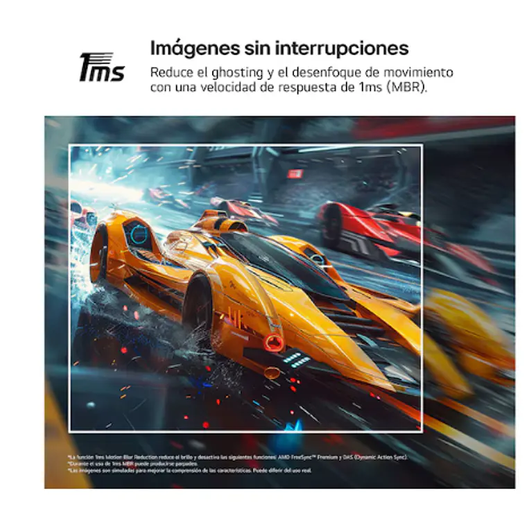 Monitor Gaming LG UltraGear de 24“, IPS, FHD, 144Hz 5