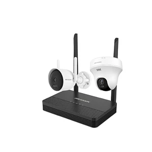 Kit de visión nocturna WiFi con cámara tipo bala de 2MP y torreta de 3 MP - Hikvision
