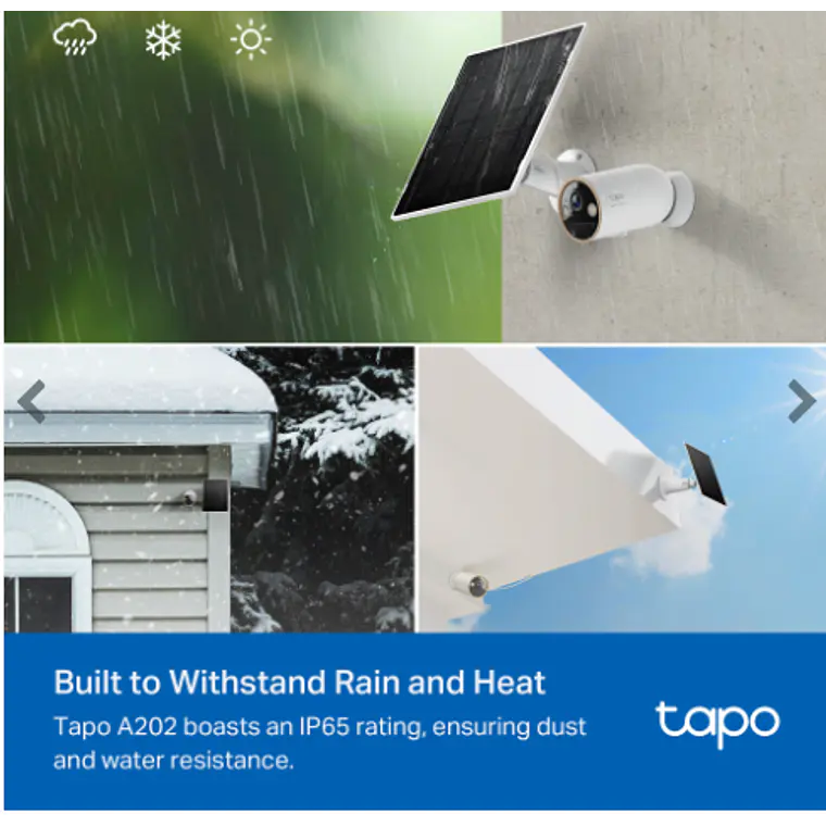 Panel Solar Tapo - Tapo A202.  8