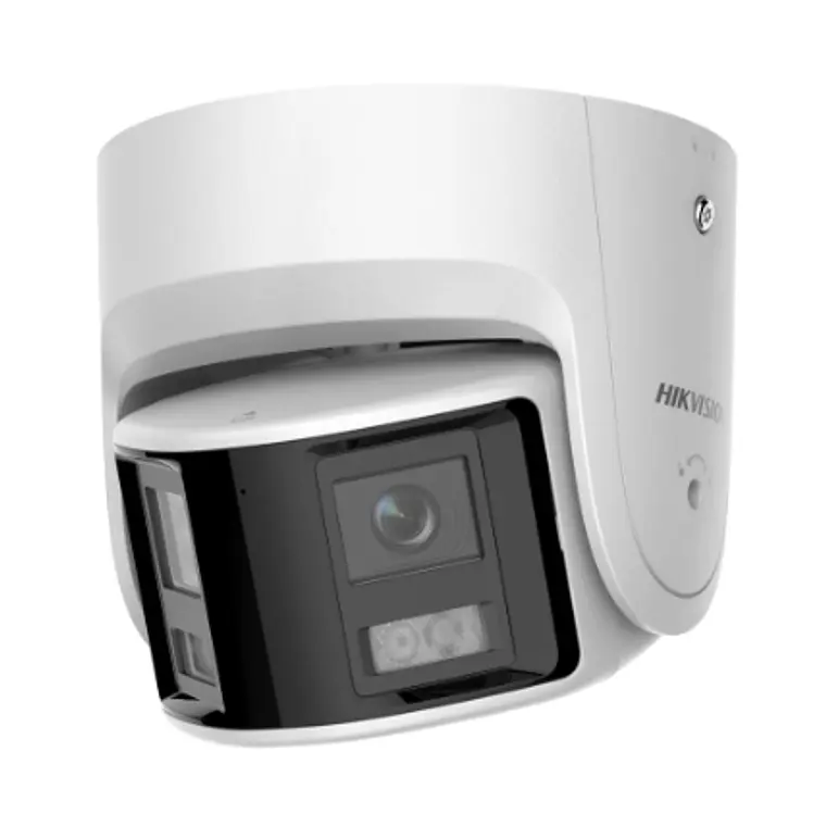 Cámara panorámica de red tipo torreta fija ColorVu de 4 MP - Hikvision 1