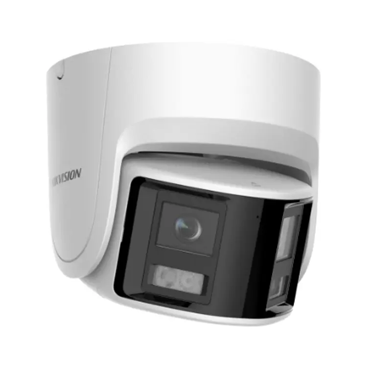 Cámara panorámica de red tipo torreta fija ColorVu de 4 MP - Hikvision 4