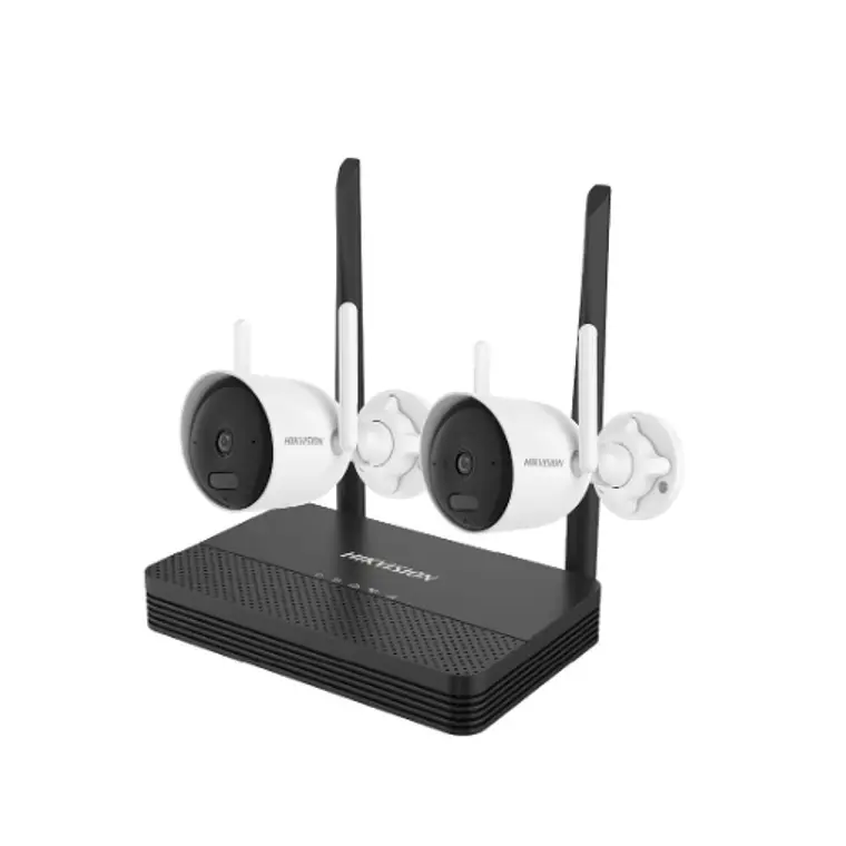 Kit de cámara doble tipo bala WiFi NVS de 2 MP H.265 - Hikvision 1