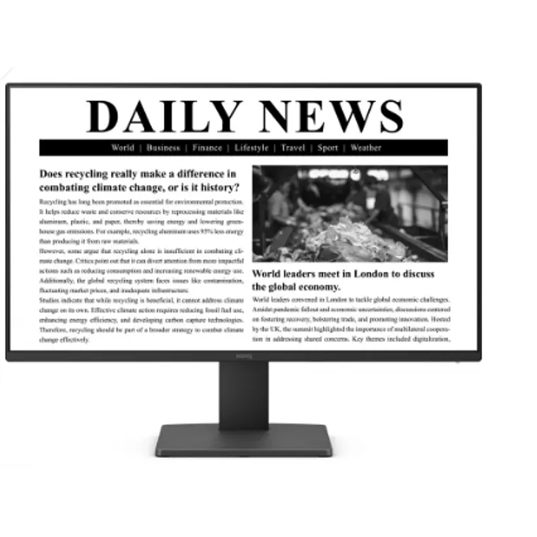 Monitor BenQ GW2491 de 23.8“, Full HD, HDMI, Negro 1
