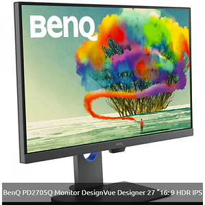 Monitor Benq LED 27“ PD2705Q - Gris