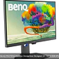 Monitor Benq LED 27“ PD2705Q - Gris - Miniatura 1
