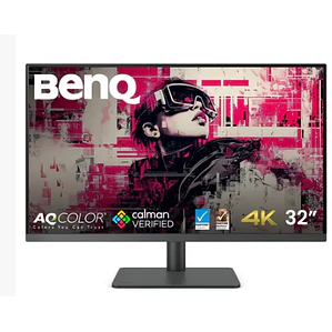 Monitor Profesional Benq de 31.5“, PD3205U, Gris oscuro