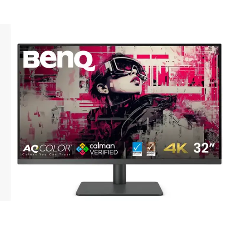 Monitor Profesional Benq de 31.5“, PD3205U, Gris oscuro 1