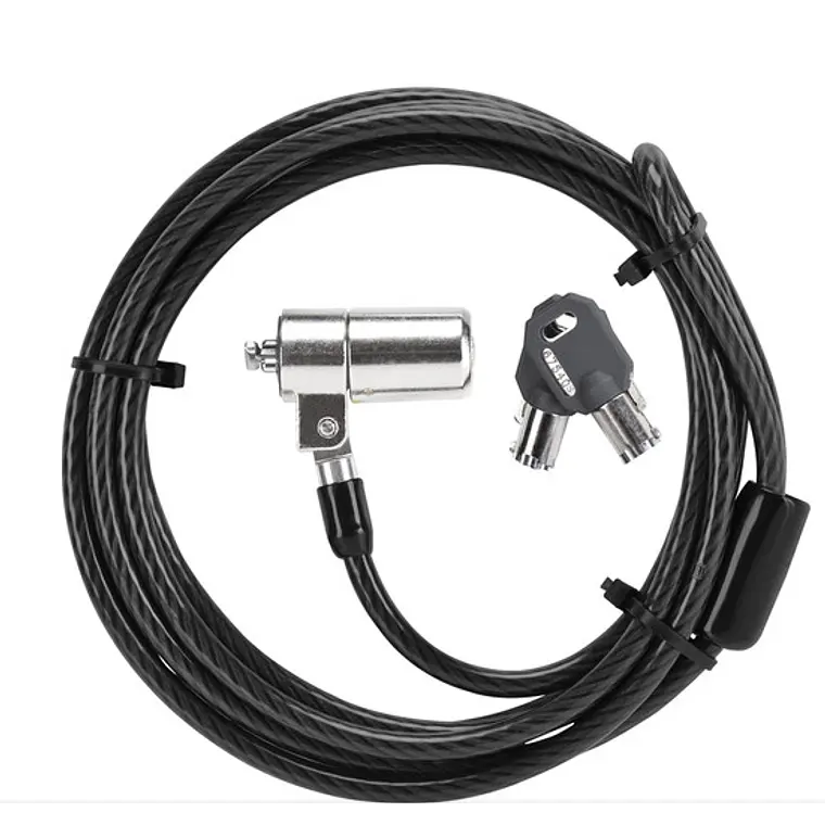 Candado de cable para notebook, Targus DEFCON™ con Llave. 1