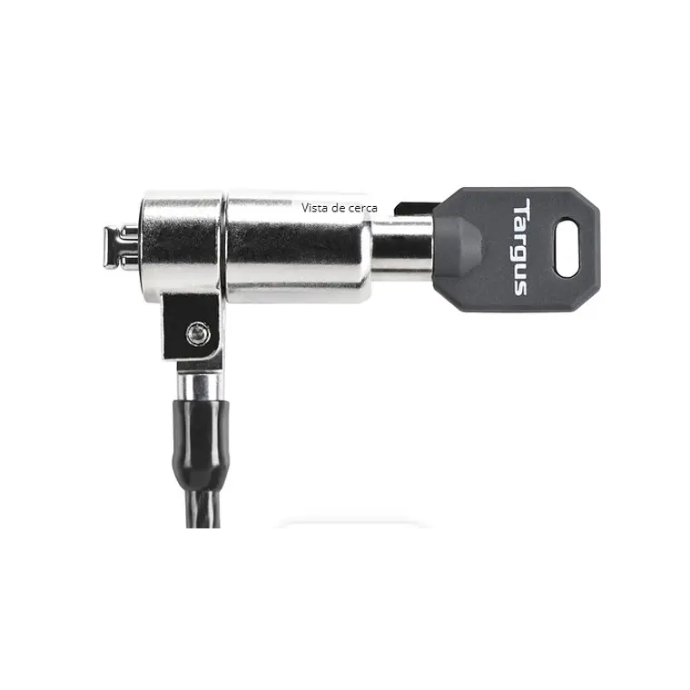 Candado de cable para notebook, Targus DEFCON™ con Llave. 2