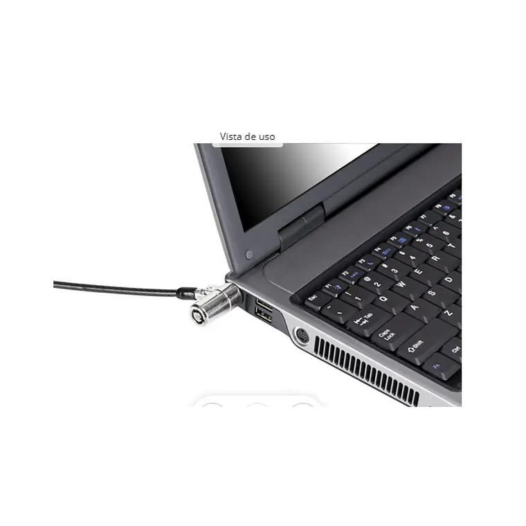 Candado de cable para notebook, Targus DEFCON™ con Llave. 3