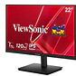 Monitor ViewSonic VA220A-H de 22“ (VA, Full HD, 120Hz, 1ms, HDMI+VGA, VESA) - Miniatura 3