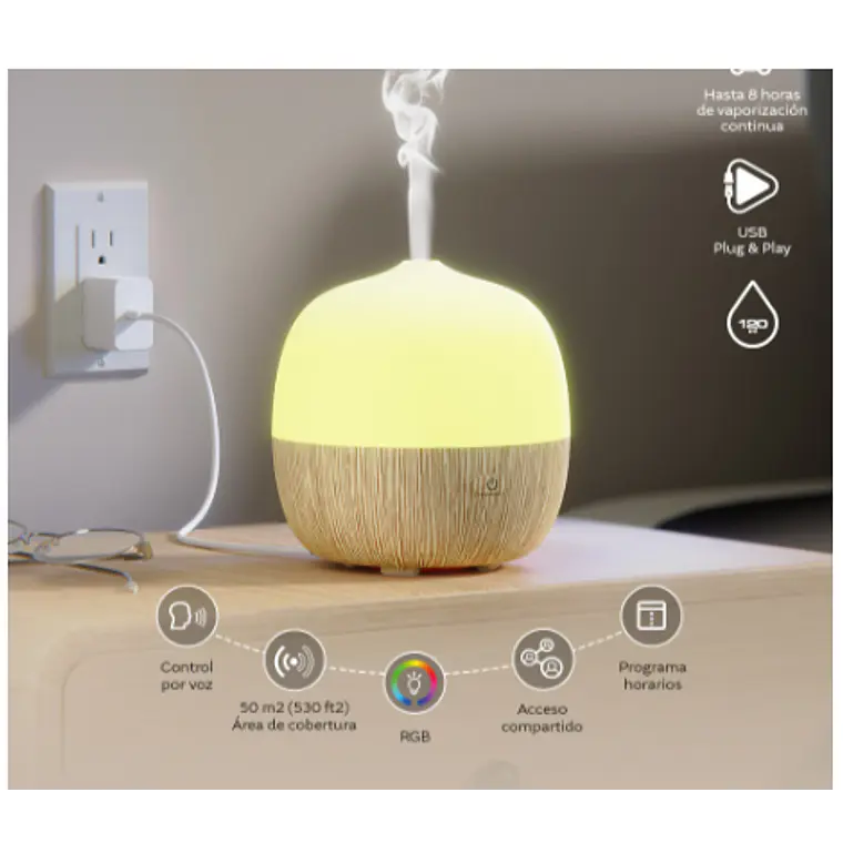 Difusor de aroma inteligente - Nexxt Solutions Home  2