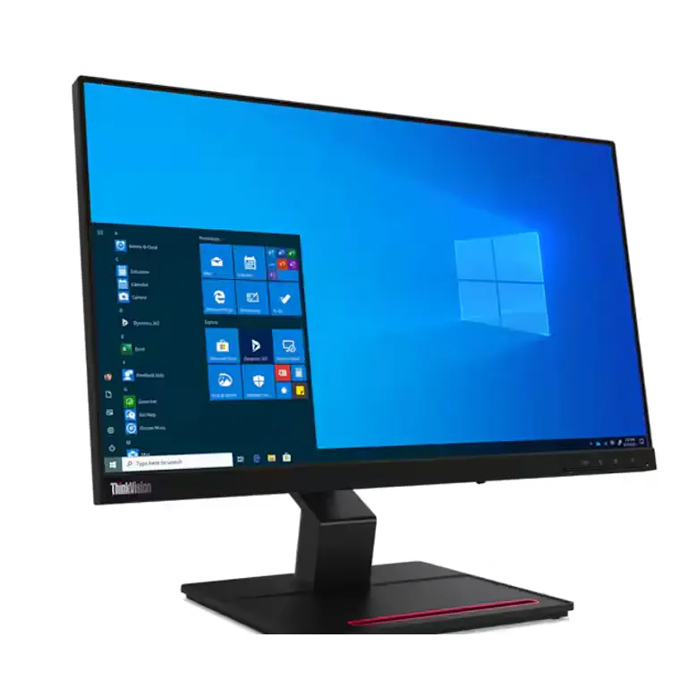Monitor Lenovo ThinkVision de 23.8“, IPS, HDMI, DisplayPort, USB-C, Black, Touchscreen  2