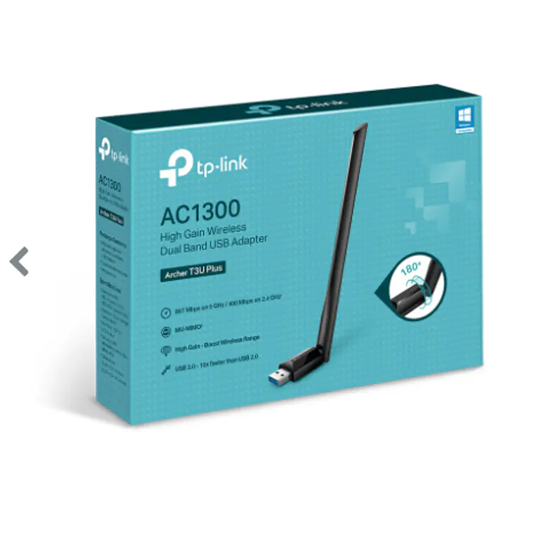 Archer T3U Plus Adaptador de Red USB 3.0 WiFI 5 - TP-Link  3