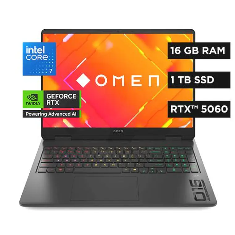 Notebook HP Omen Gaming 16“ (Intel i7-14650HX, 16GB, 1TB, RTX5060, Win11H) 4