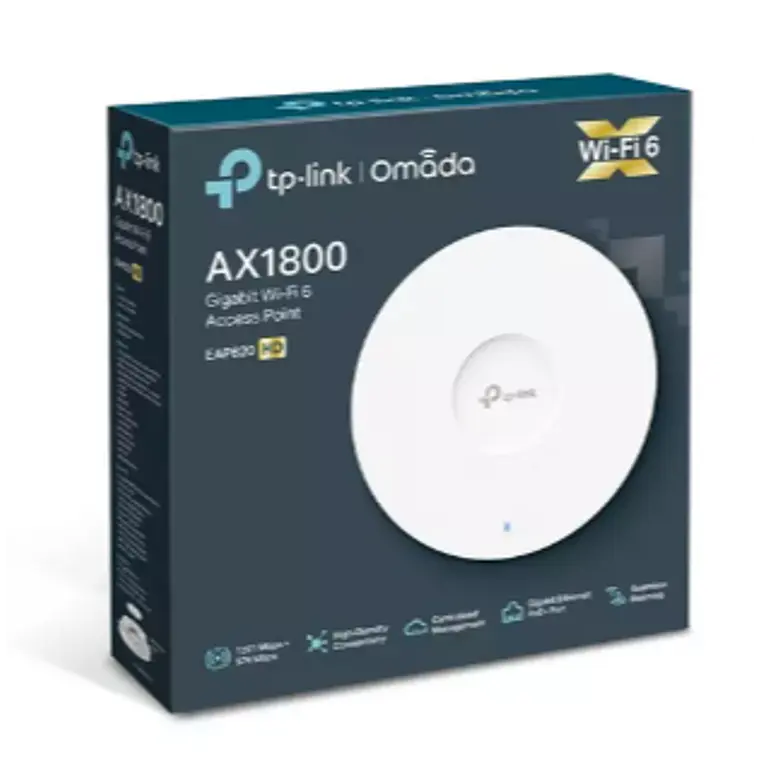 Punto de acceso inalámbrico de doble banda para montaje en techo AX1800 compatible con Om 7