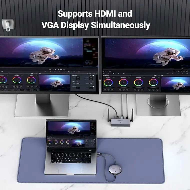 Transmisor y Receptor inalámbrico HDMI UGREEN hasta 50Mts. 4