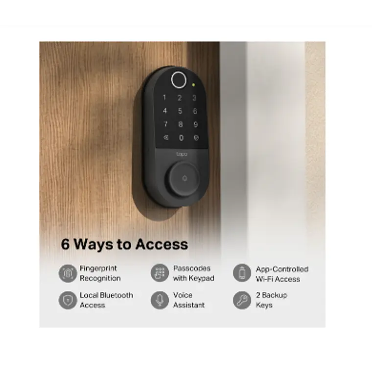 Cerradura de puerta inteligente con Wi-Fi  - TAPO  3