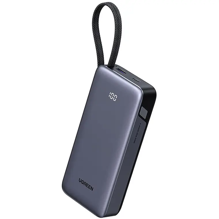 Batería Portátil UGREEN PB536 de 20.000mAh (45W, USB-C, USB-A, PD, Negro) 2