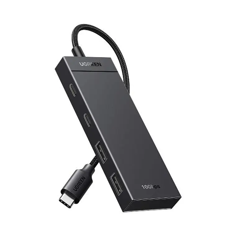 Adaptador Multipuerto HUB UGREEN CM806 (USB-C x2, USB-A x2) 1
