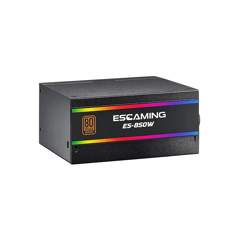 Fuente de Poder ESGaming 850W/80 Plus Bronze 3