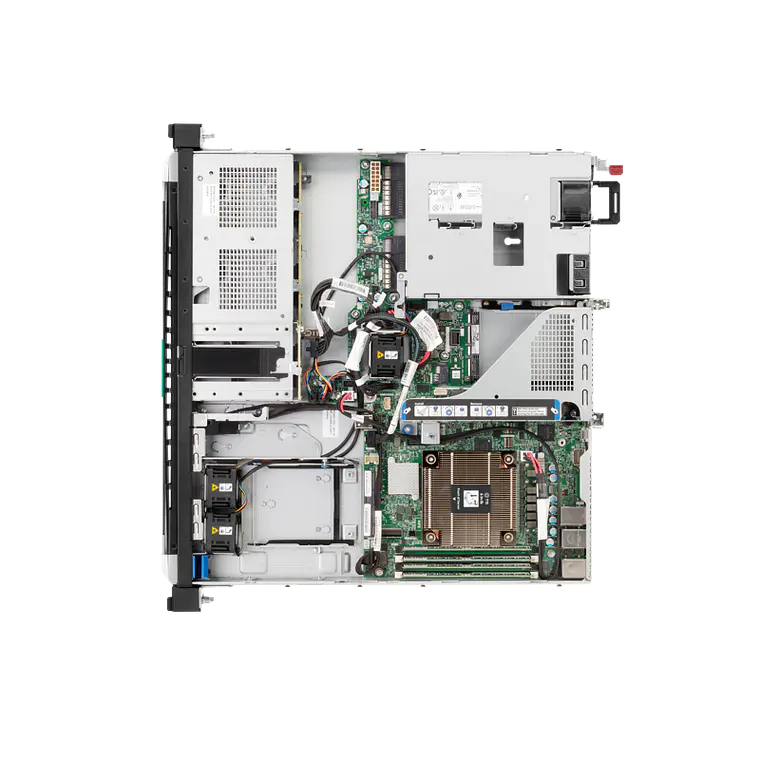 Servidor HPE ProLiant DL20 Gen11 (6325P 3.5GHz 4c 1P 1x32GB‑U 4SFF 2x480GB SSD 1x500W) 3