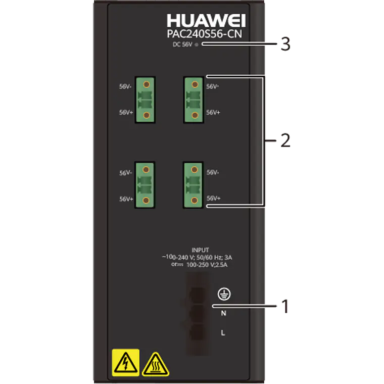Modulo de Alimentación HUAWEI PAC240S56-CN compatible con S210I-8P4SX 2