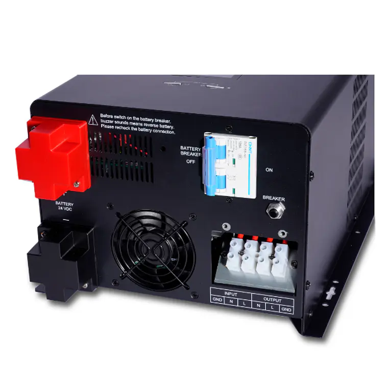 Inversor Cargador Enersafe de 2500VA (2500W, 24VDC, onda pura) 2