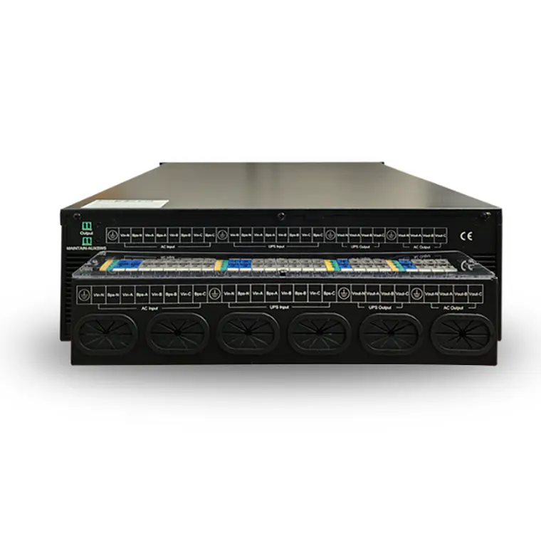 Modulo de Distribucion y Bypass Enersafe Trifasico 20 kva RT (Rackeable) - Enersafe 2