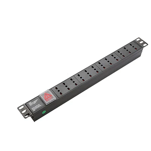 PDU Enersafe de 10A (1U, 220-250V, 12 salidas Italiano)