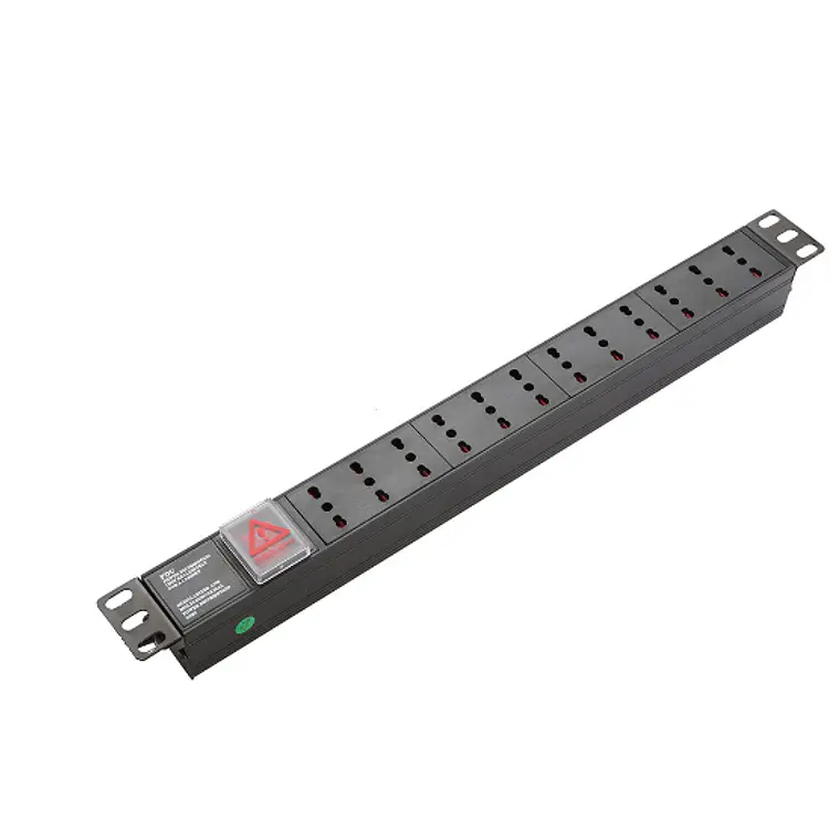 PDU Enersafe de 10A (1U, 220-250V, 12 salidas Italiano) 1