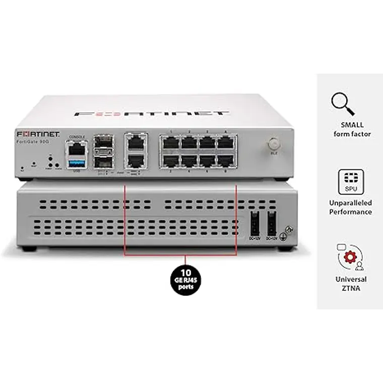 Firewall Fortinet FortiGate 90G Hardware + 3 Year FortiCare Premium 3