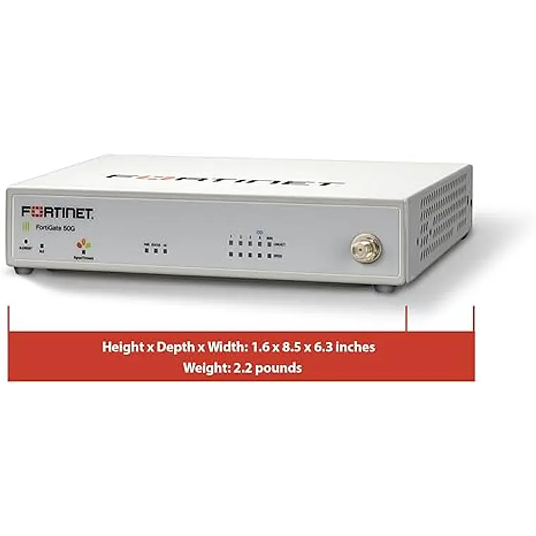 Firewall Fortinet FortiGate 50G (5 x GE RJ45 ports) 2