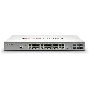 Switch 24 Puertos Fortinet FortiSwitch 124G-FPOE Layer 2 PoE+