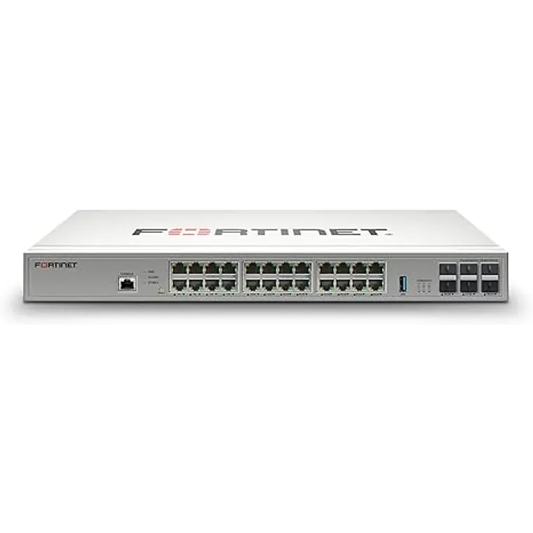 Switch 24 Puertos Fortinet FortiSwitch 124G-FPOE Layer 2 PoE+ 1