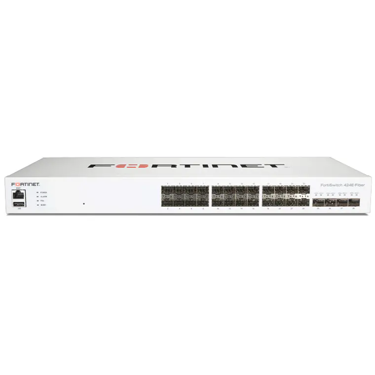 Switch 24 puertos Fortinet FortiSwitch 424E-Fiber (Capar 2/3 Fiber Switch) 1