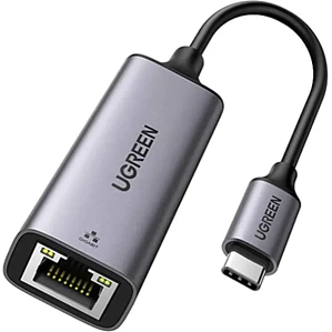 Adaptador Ethernet Gigabit USB-C 3.1 UGREEN. Color Space Gray, Material Aluminio 