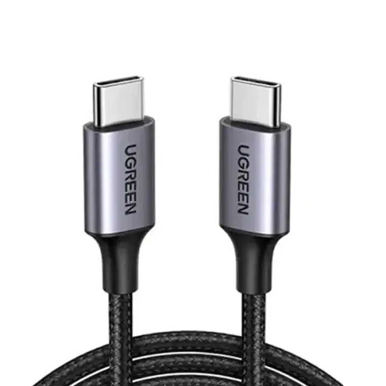 Cable USB-C 2.0 UGREEN 2Mts. 3A Carga Ràpida. Mat Aluminio Niquelado 2
