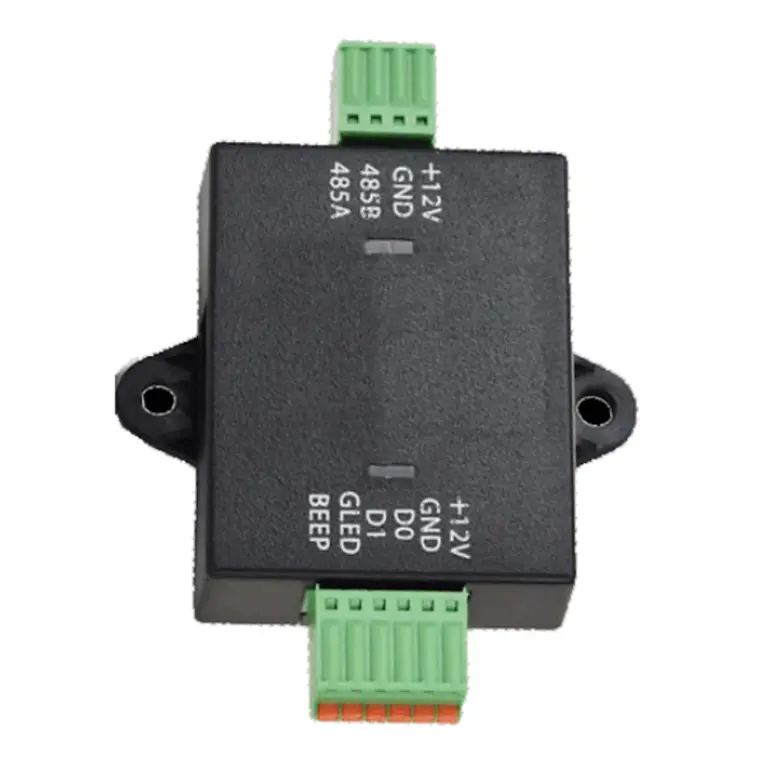 Convertidor de Interfaz ZKTeco WR485 - Convierta Señales Wiegand a RS485 1