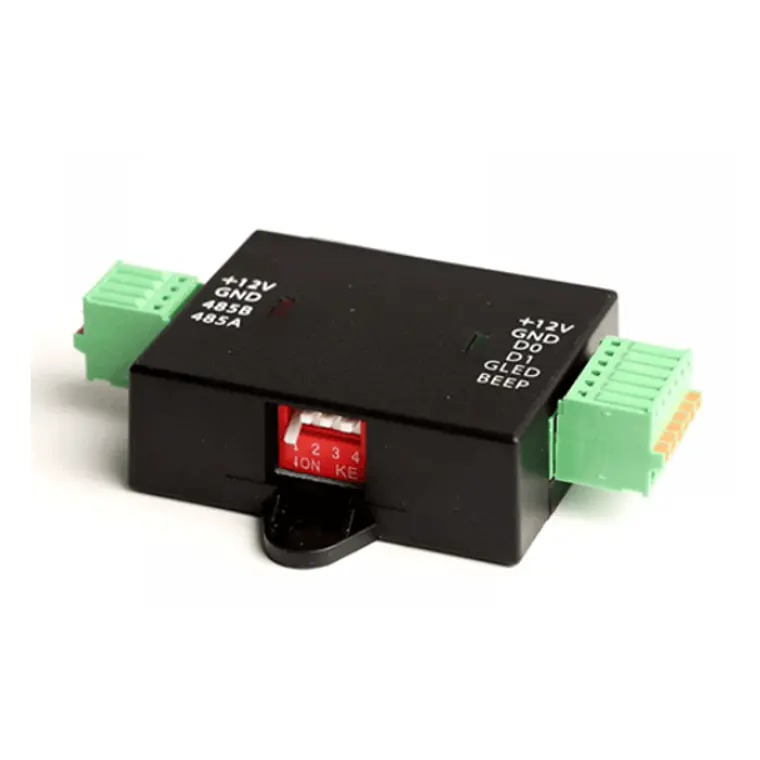 Convertidor de Interfaz ZKTeco WR485 - Convierta Señales Wiegand a RS485 2