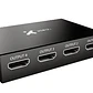 Multiplicador HDMI de 4 puertos con alimentación de corriente - Xtech  - Miniatura 2