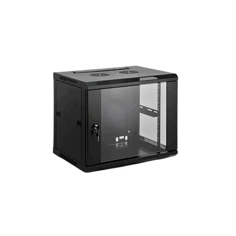 Rack a Muro Global Link, con puerta frontal de vidrio 12U,  19