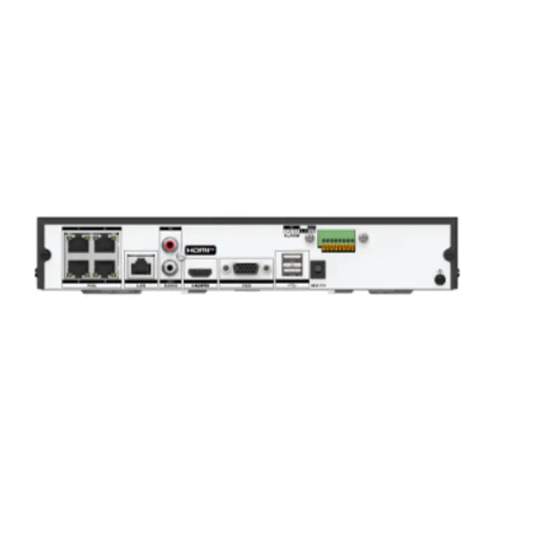 Grabador de Video NVR Hikvision de 4 canales IP con PoE Integrado 5