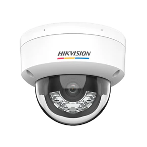 Cámara de Vigilancia 4MP IP Domo Hikvision ColorVu Luz Híbrida IP67 IK08