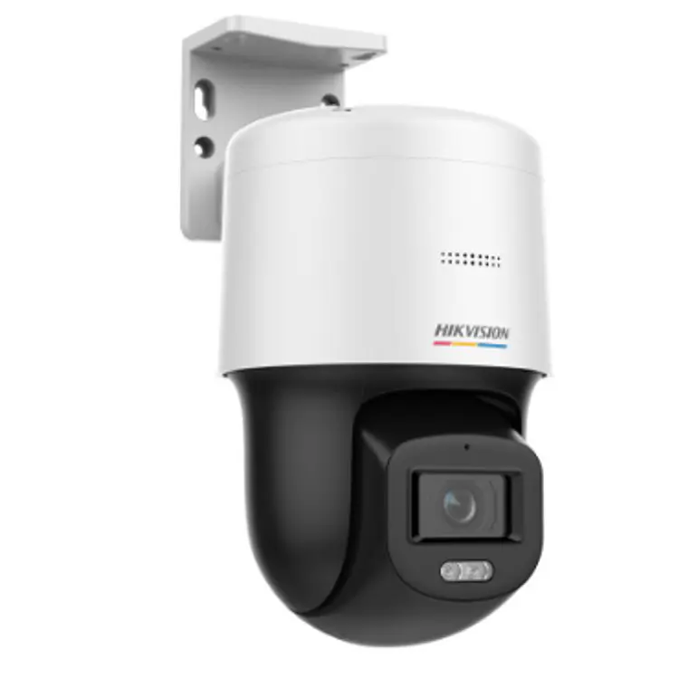 Cámara de Seguridad robotizada Hikvision  IP PT Dome ColorVu de 4 MP 3