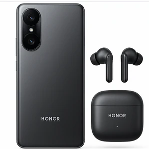 Smartphone Honor 600 con Earbuds 2 Pro (Gris-Negro)